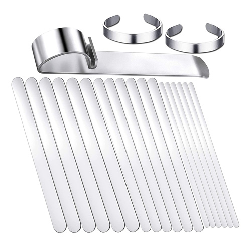 Metalowe puste bransoletki